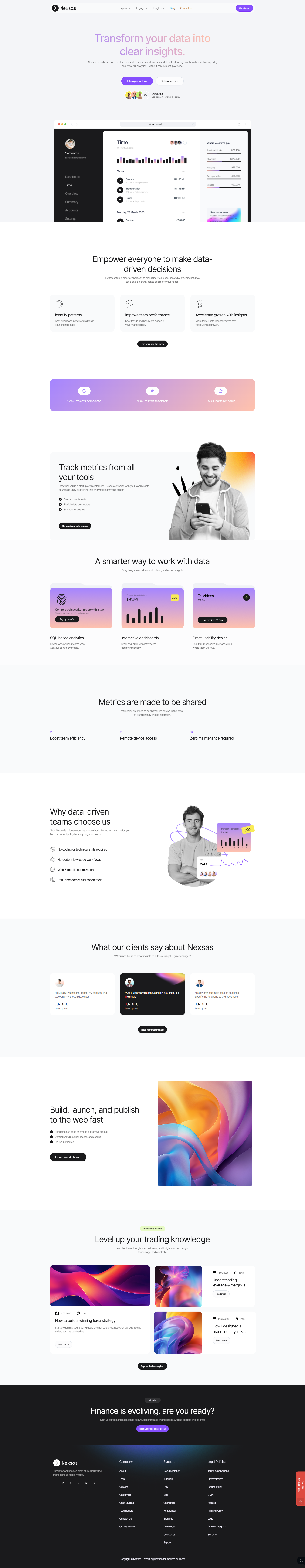 Nexsas-data visualization software