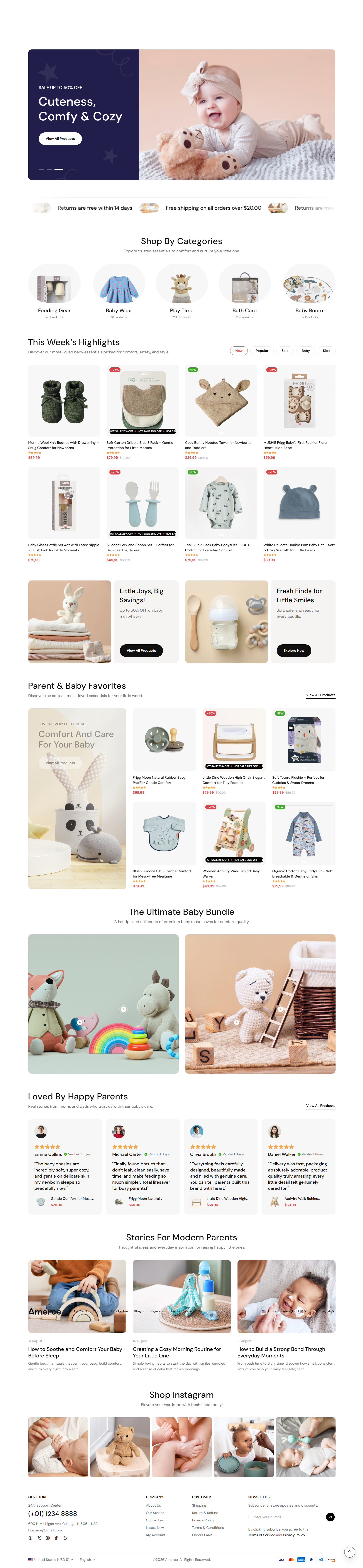 Amerce  Baby fashion