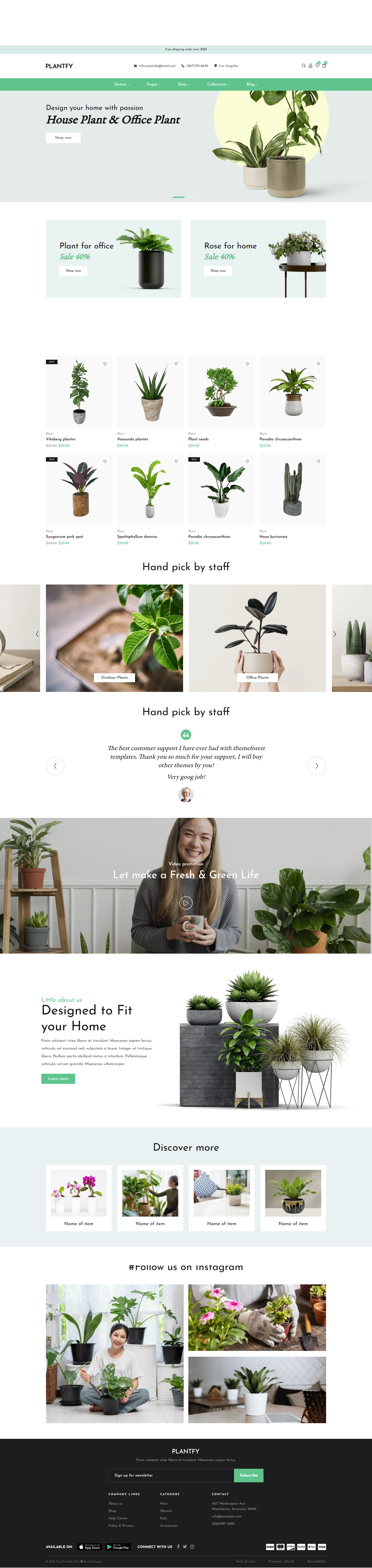 Plantfy - Plants Store