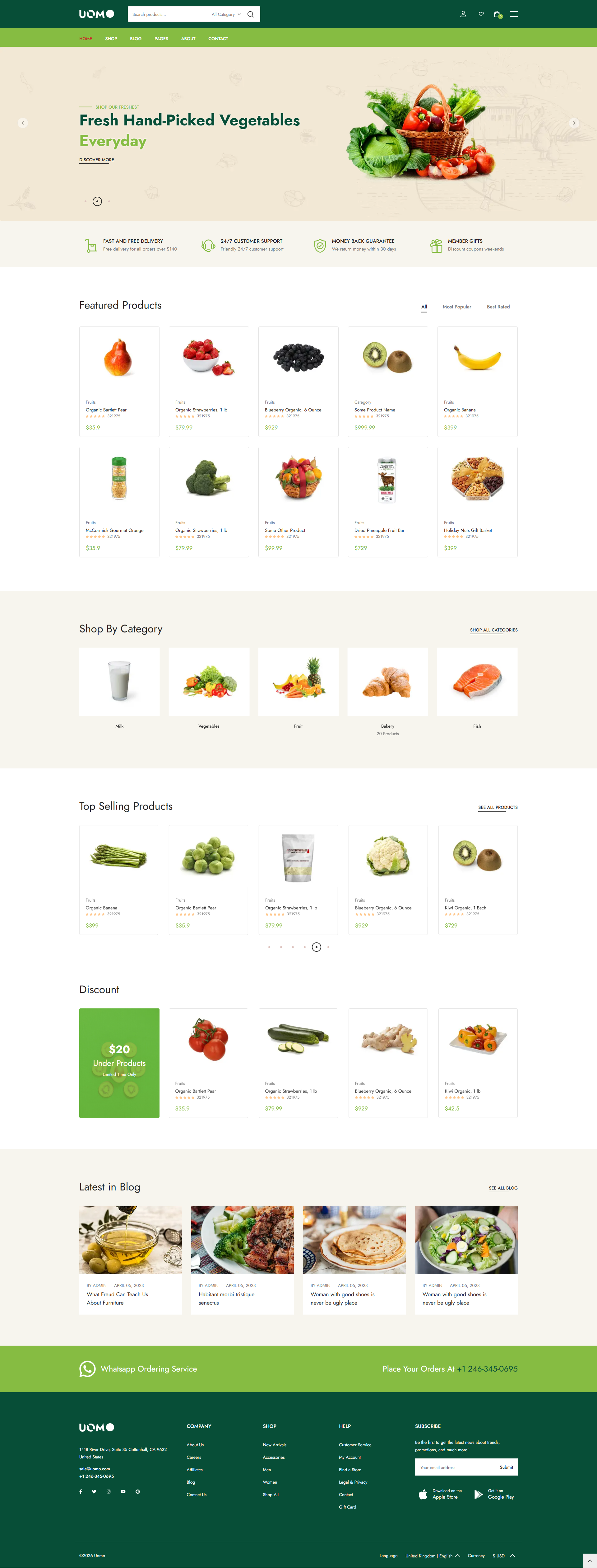 Uomo -Food & Grocery