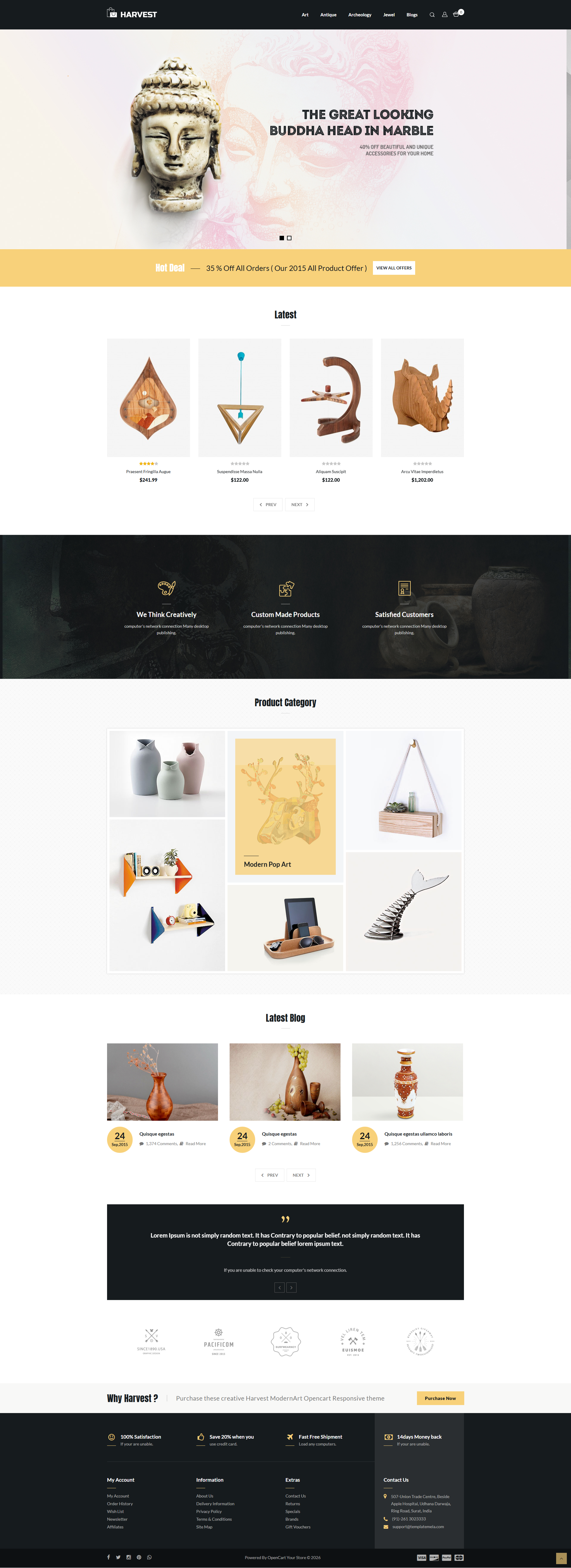 Harvest -Modern Art Store