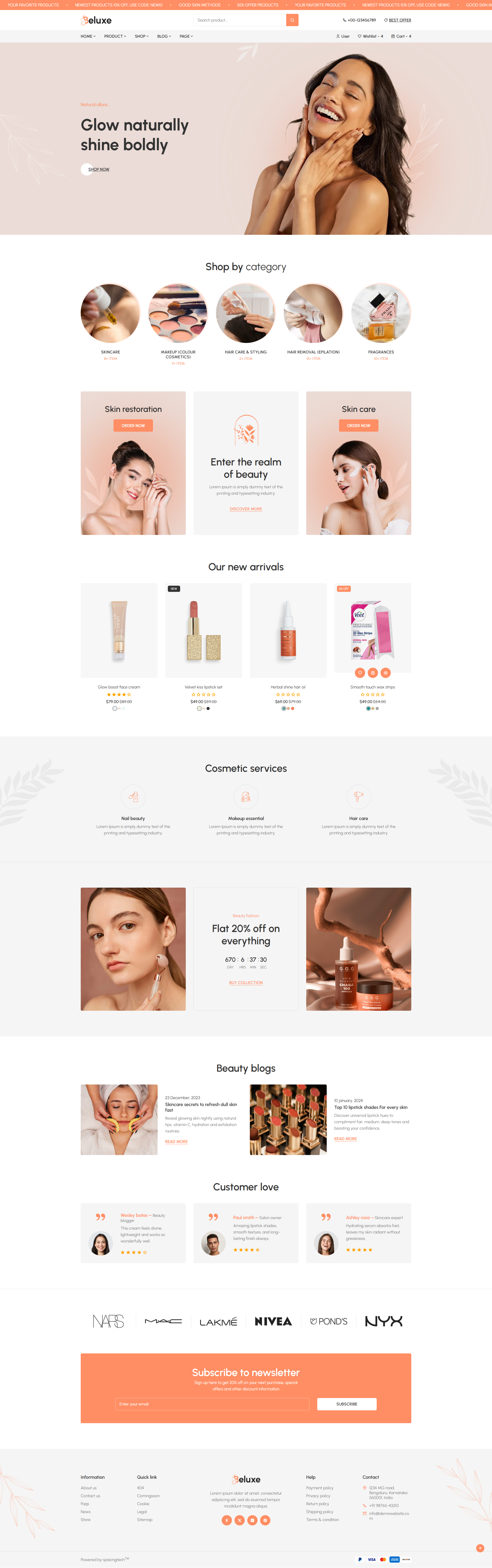 Beluxe –  Classic beauty store