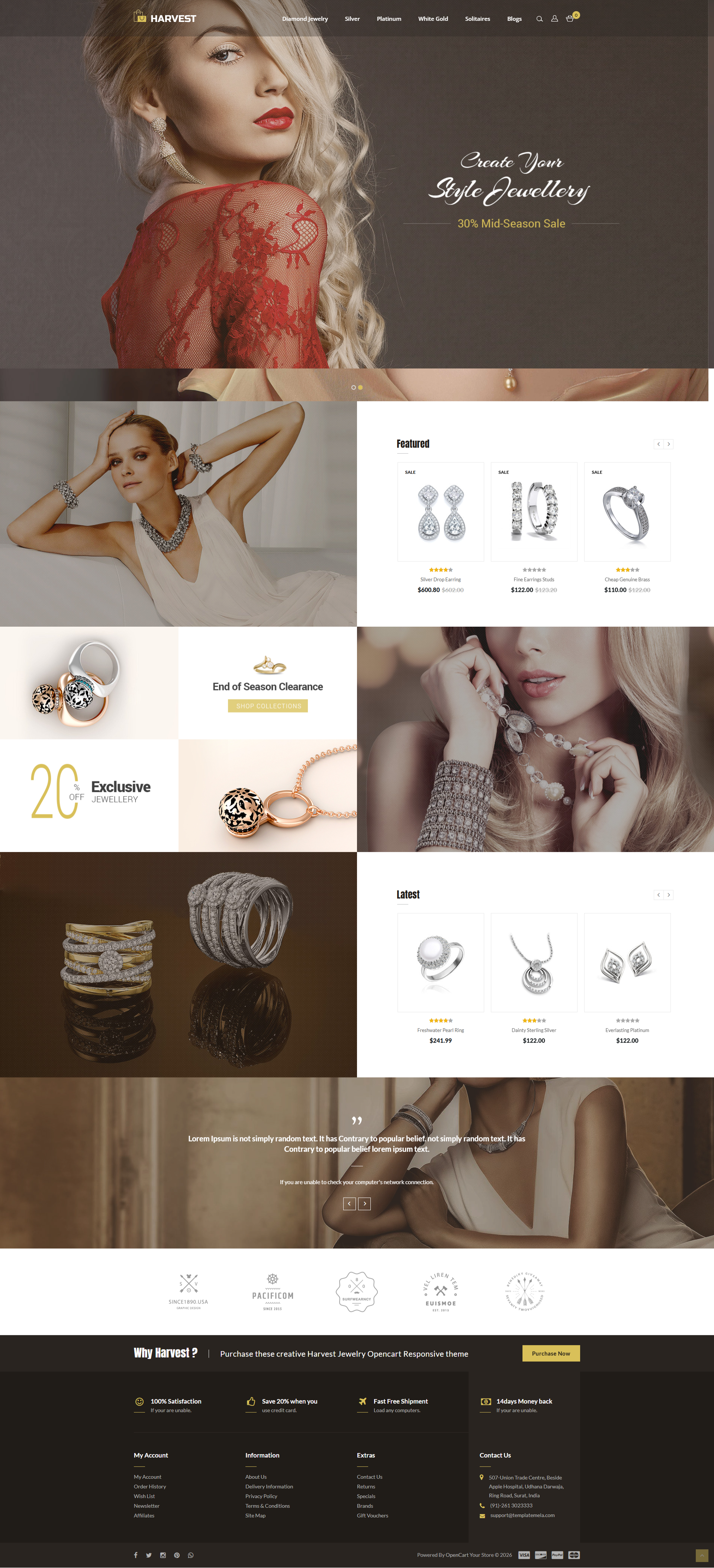 Harvest - jewelry Store