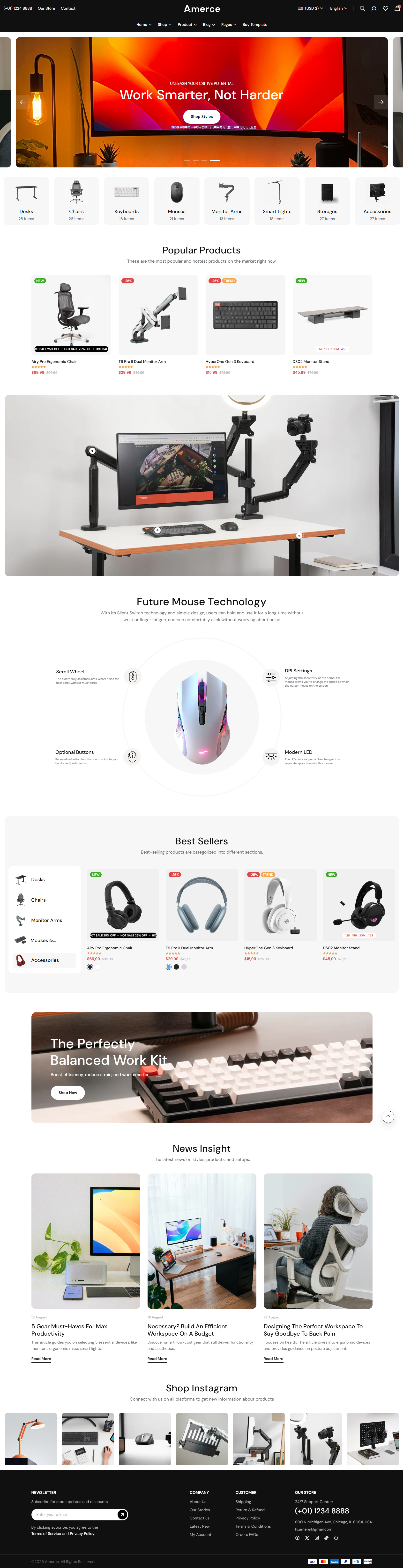 Amerce- Office Equipment