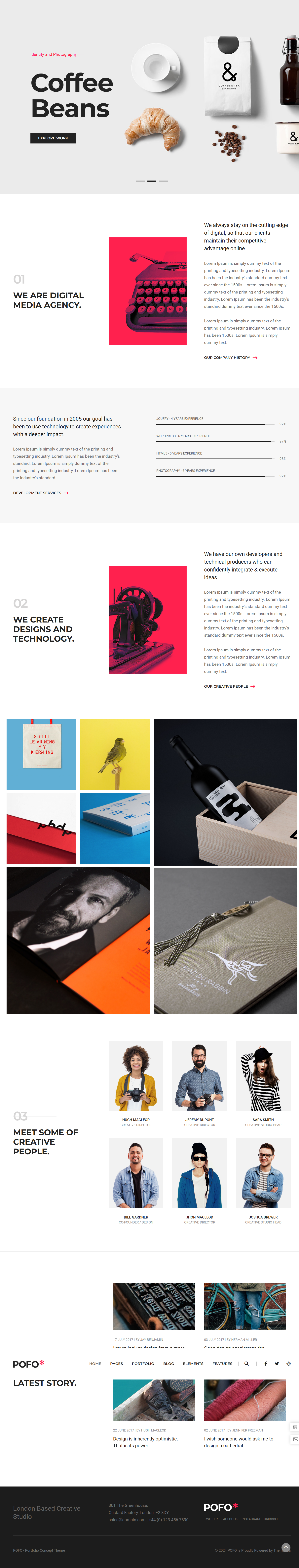 Pofo-Branding Agency Theme
