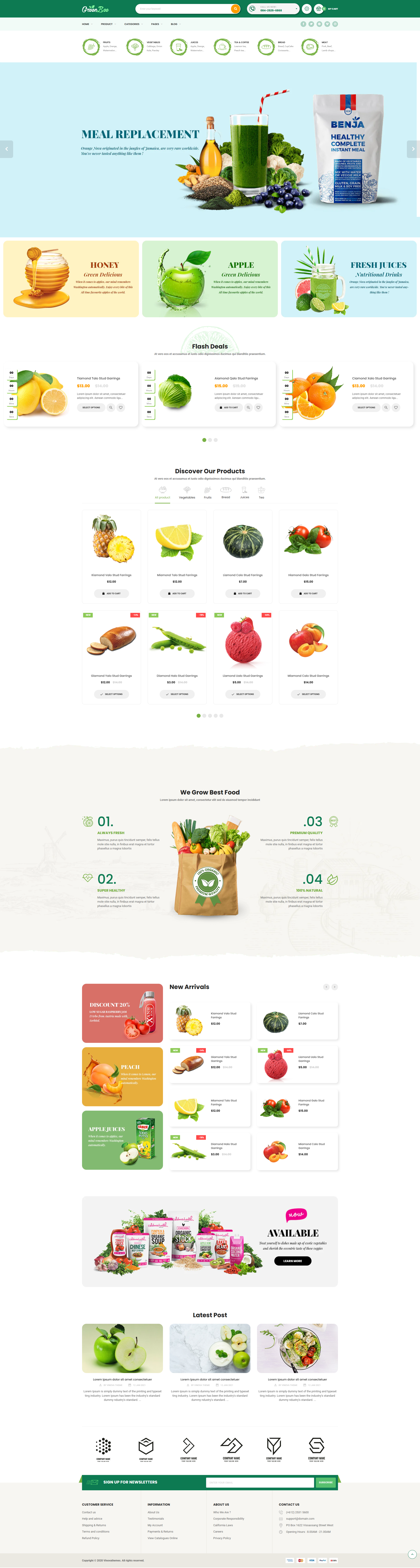 GreenBee - Vegetable and Fruit Shop 4