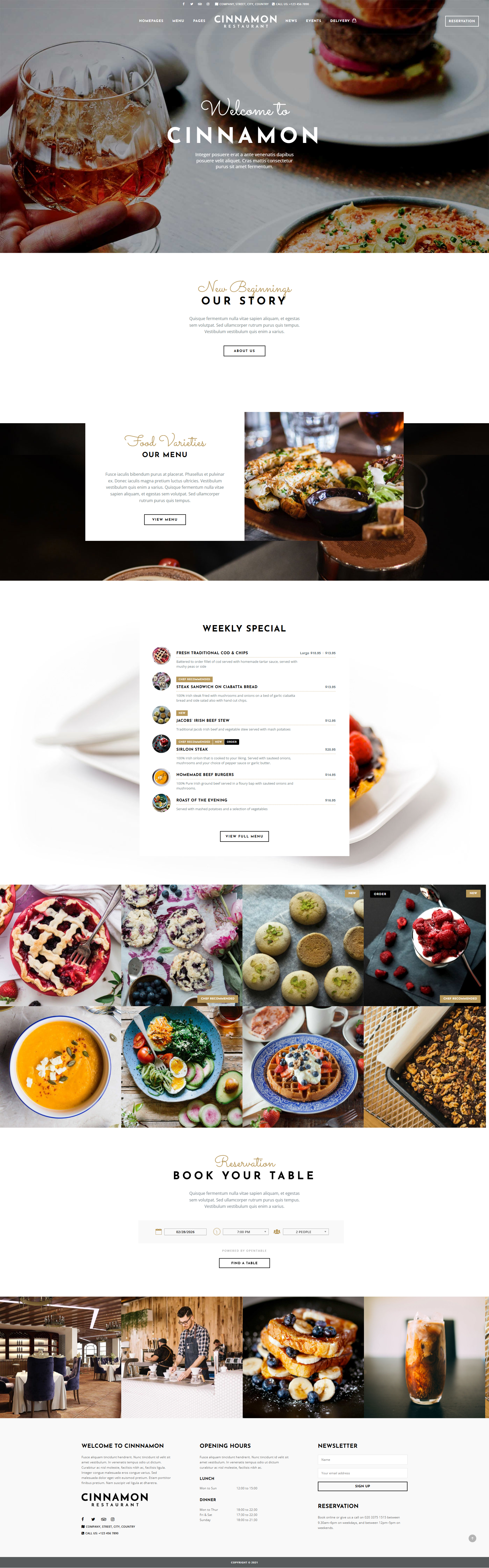 Cinnamon Restaurant-Restaurant