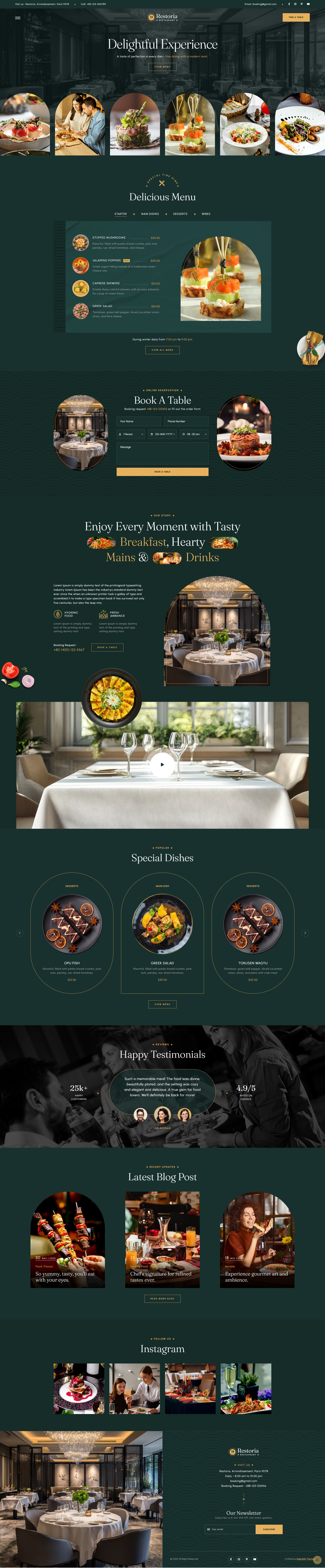 Restoria-Restaurant 5