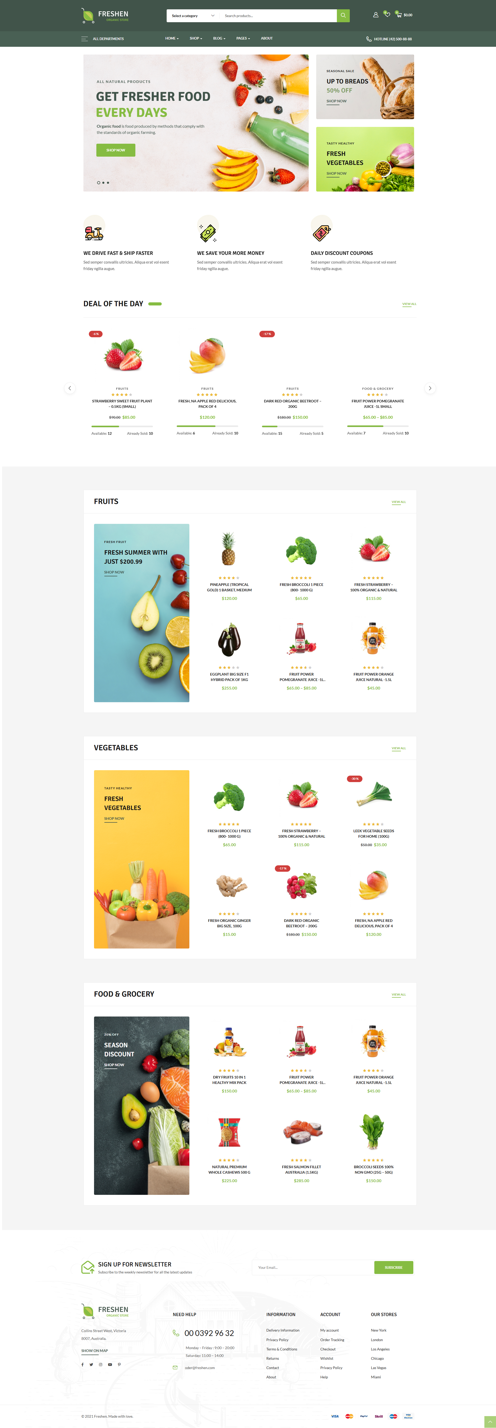 Freshen - Organic Food Store 2