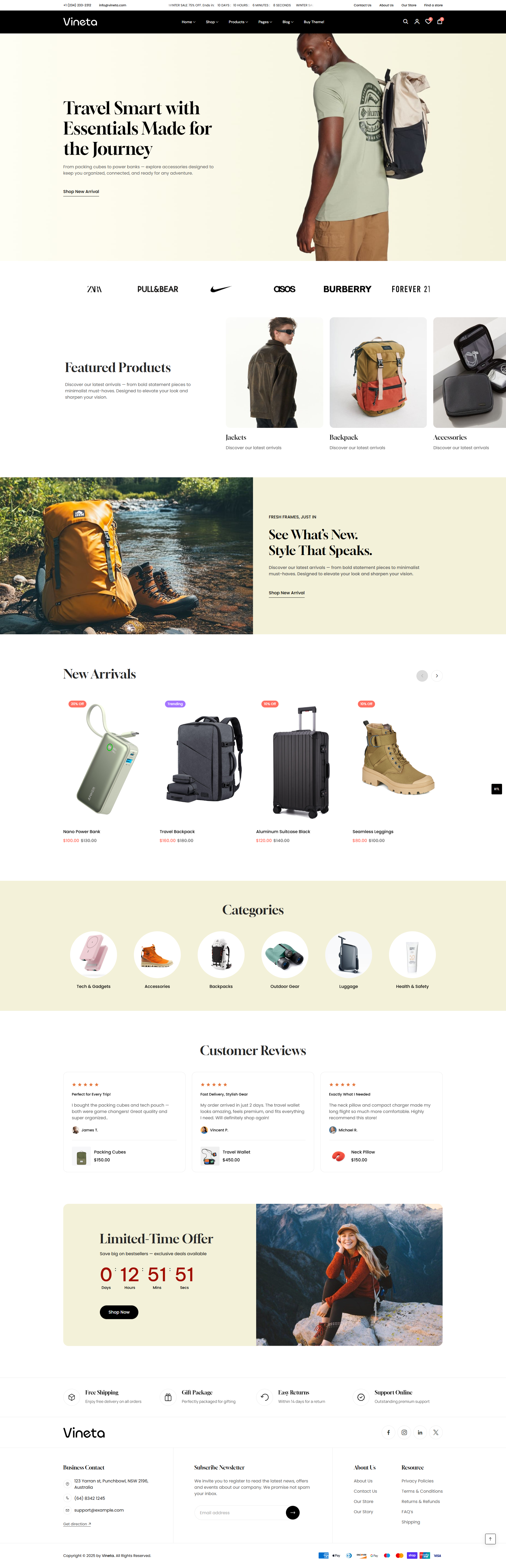 Vineta-Travel Accessories