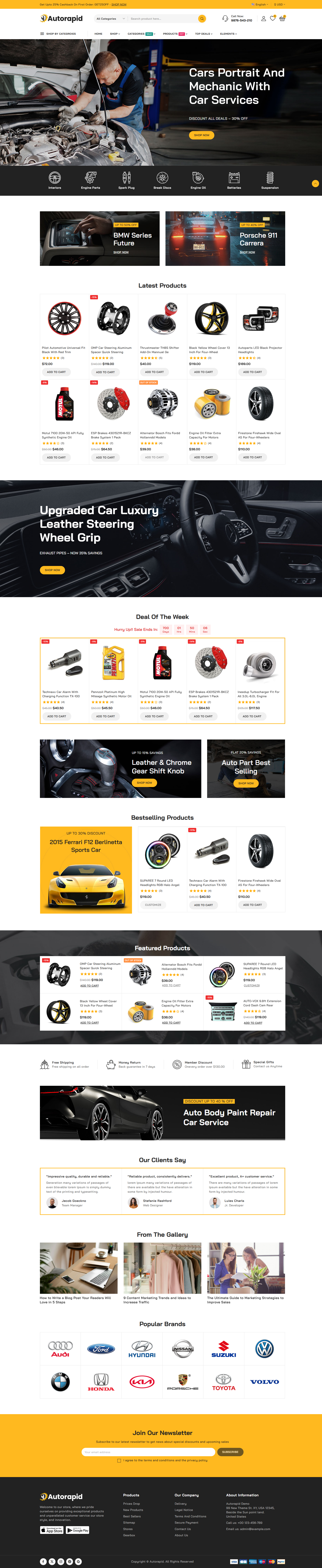 Autorapid - Auto Parts and Car Accessories Store