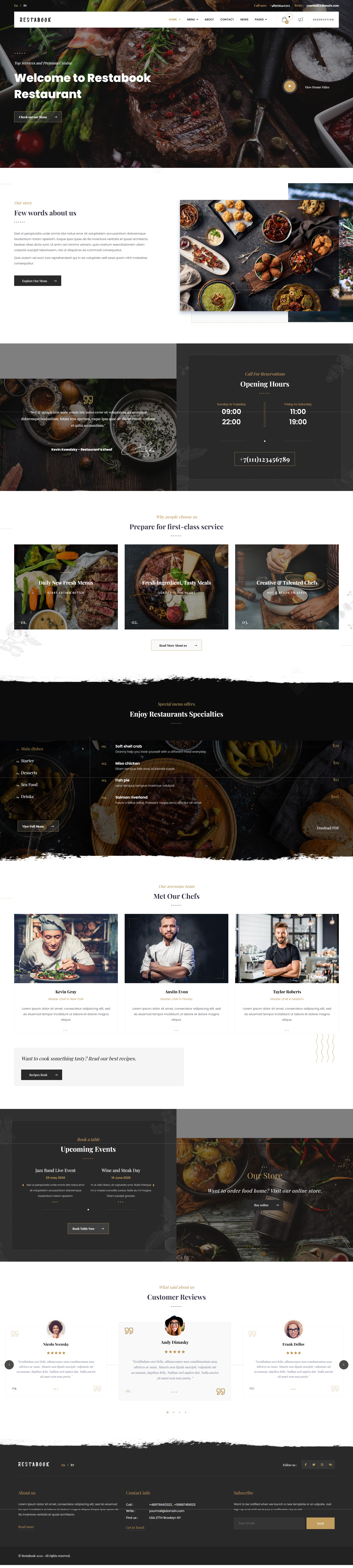 Restabook - Restaurant