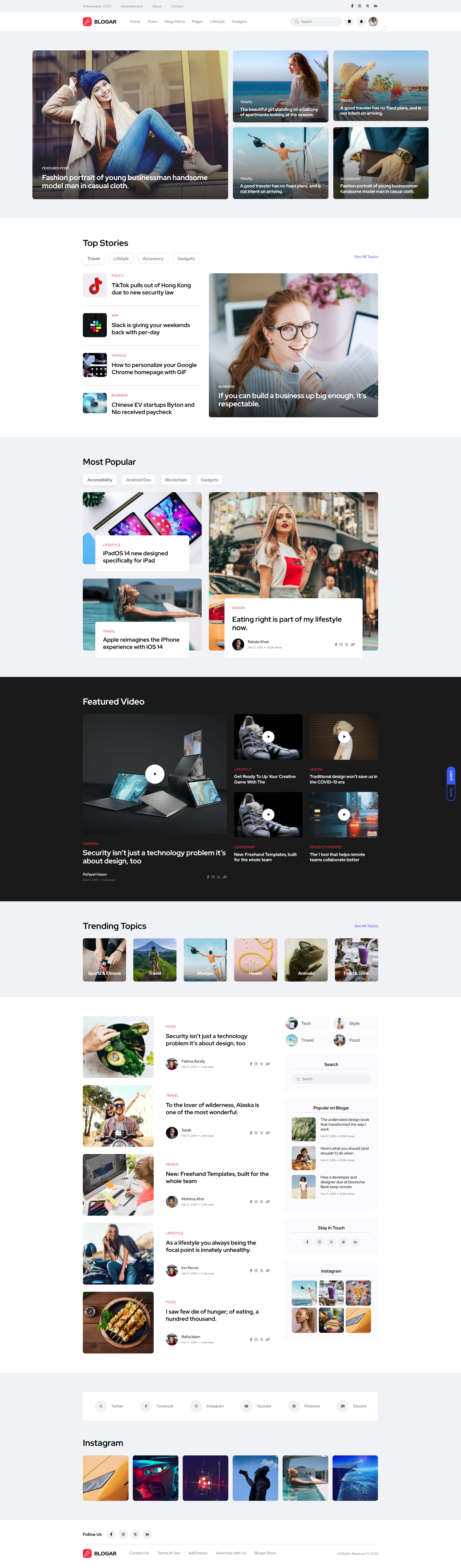 Blogar-Lifestyle Blog