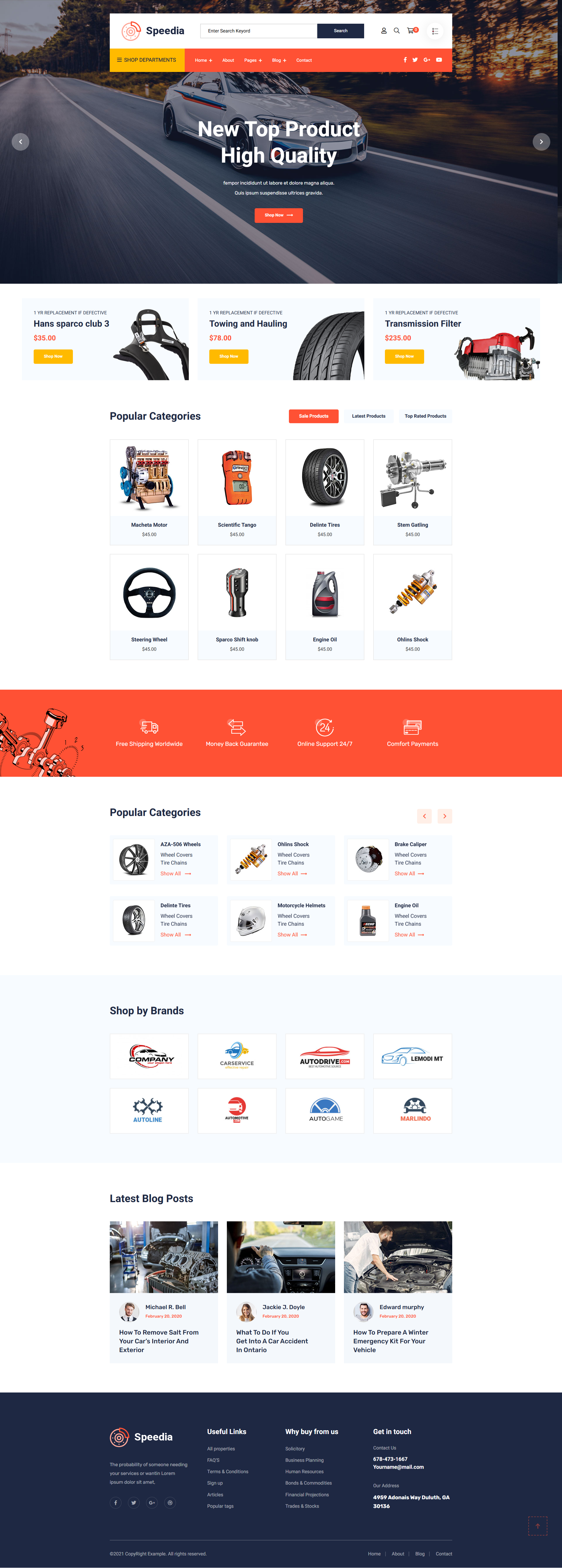 Speedia - AutoParts & Accessories