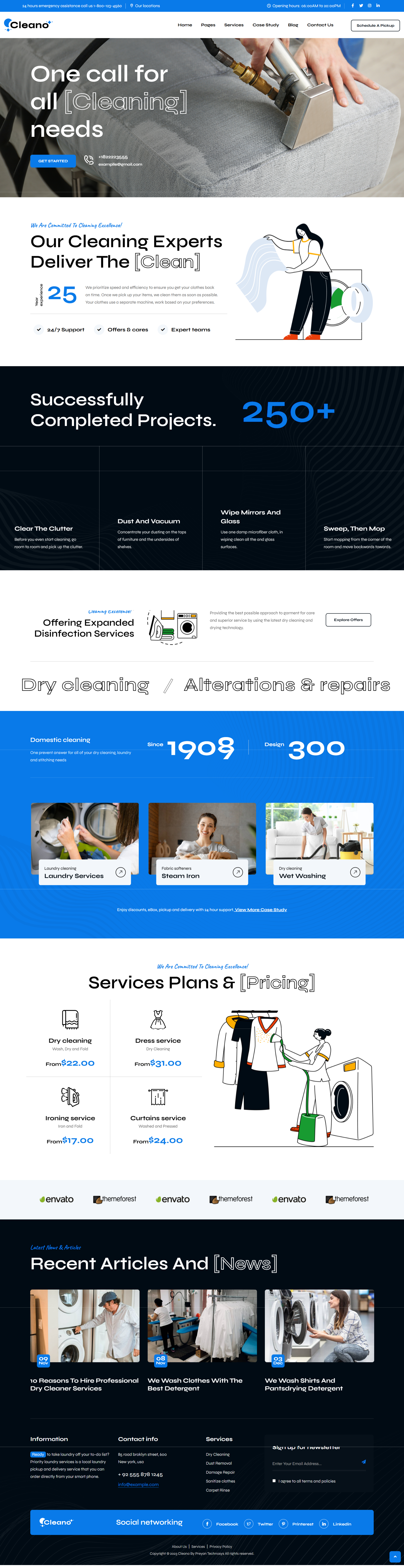 Cleano - Dry Cleaning Laundry Service