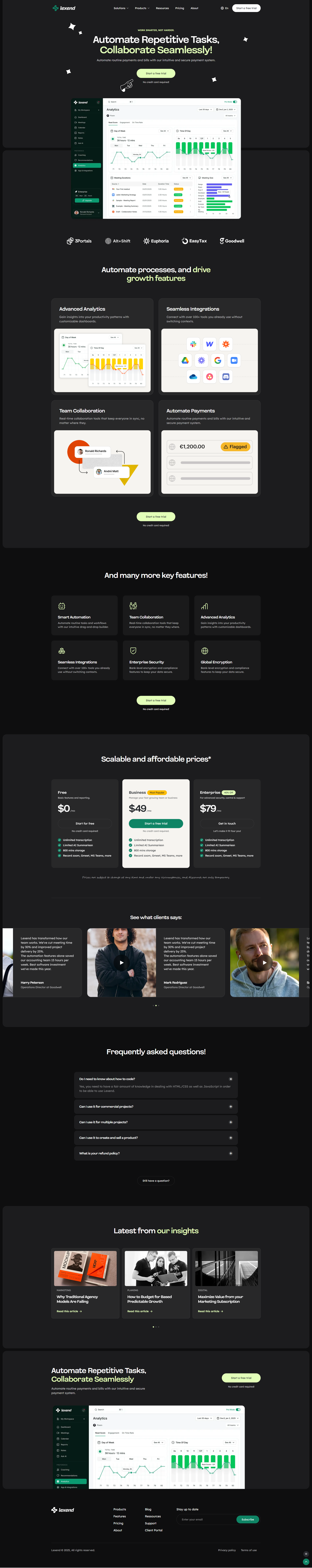 Lexend - Software, SaaS & Startup 2