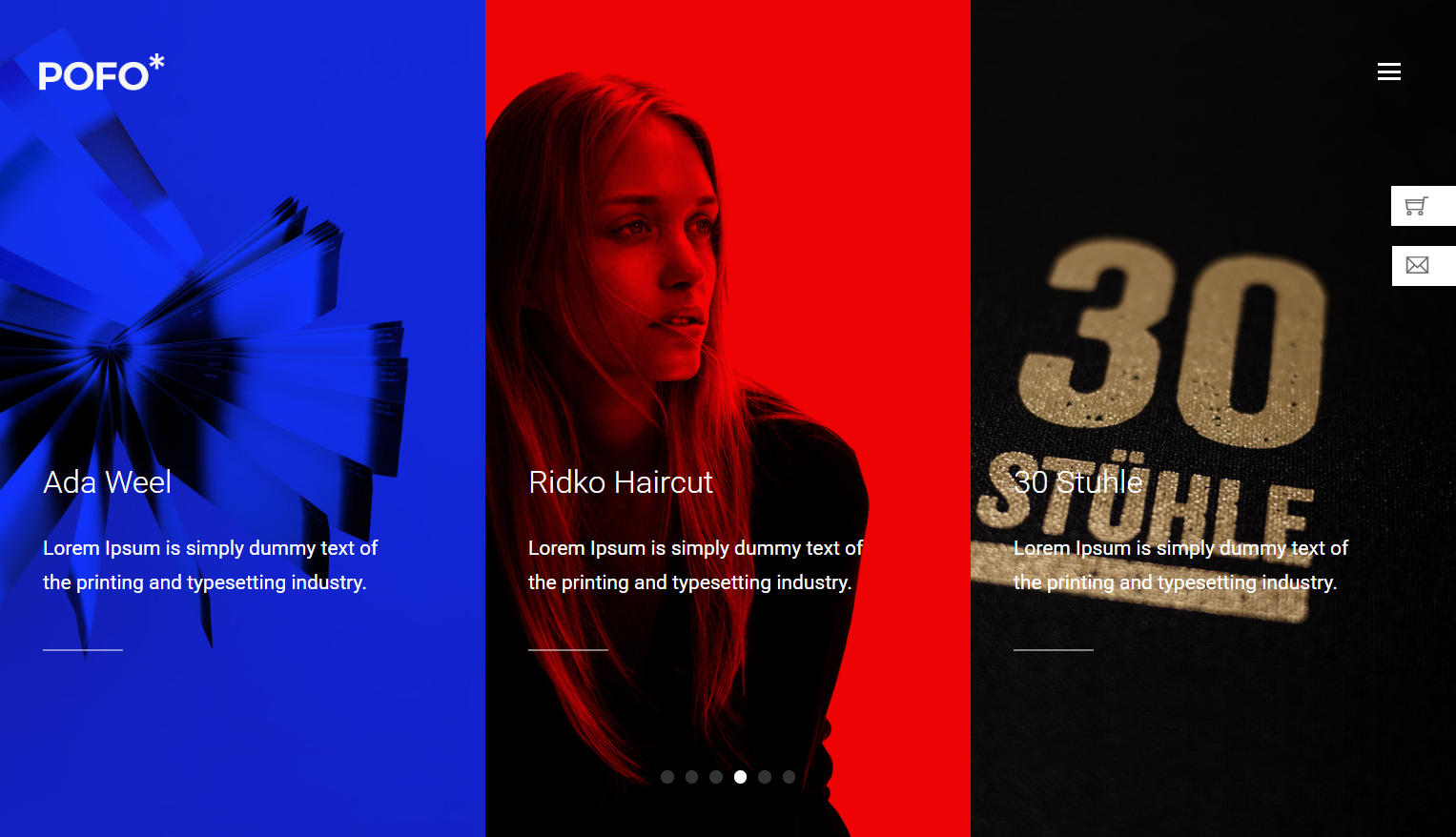 Pofo- Multiple Carousel Portfolio